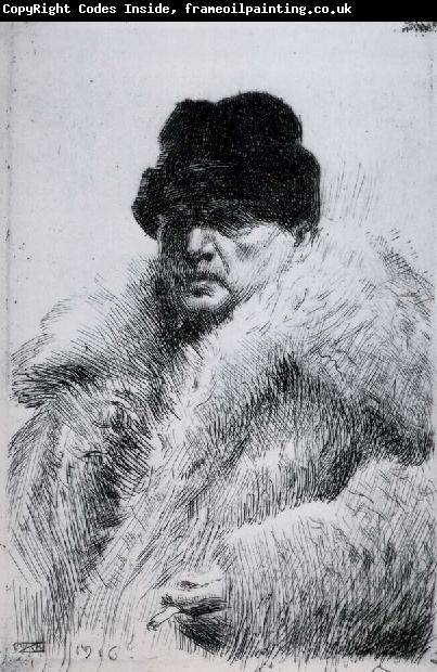 Anders Zorn Self Portrait